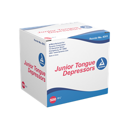 Tongue Depressor N/S Jr 5.5" - 500/bx 