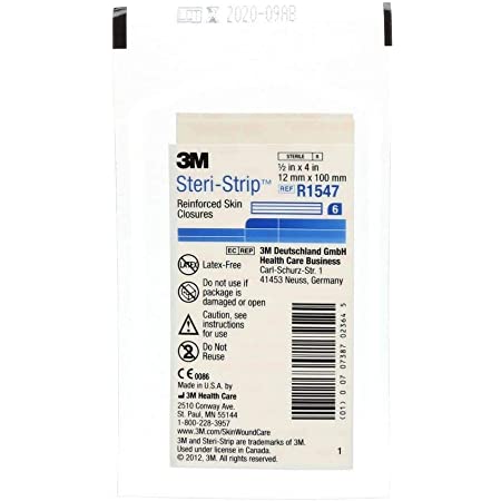 3M Steri-Strip Skin Closure, 1/2" x 4" 