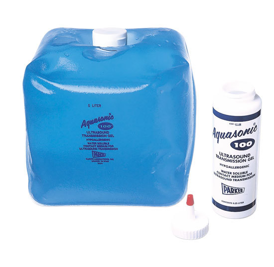 Aquasonic Blue Ultrasound Gel- 5 liter size, 1/bx 
