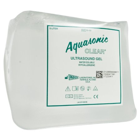 Aquasonic Clear Ultrasound Gel- 5 liter size, 1/bx 