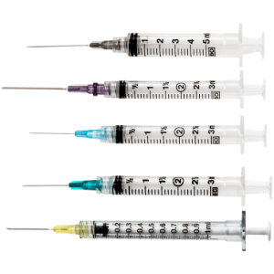 BD Tuberculin Syringe w/ Detachable Needle, Slip Tip, 100/bx 