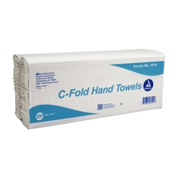 Dyanrex C Fold Hand Towels - 200/SL, 12SL/CS (2400 total) 