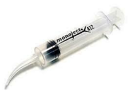 Cardinal Health Monoject Curved Tip Syringe, 12mL. 50/bx 