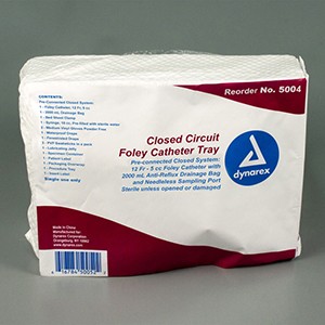 Closed Circuit Foley Catheter Trays 