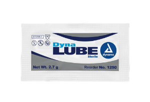 DynaLube Sterile Lubricating Jelly, 2.7 gr. Packet, 144/bx 