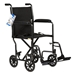 DynaRide Transporting Wheelchair, 17" - 10242