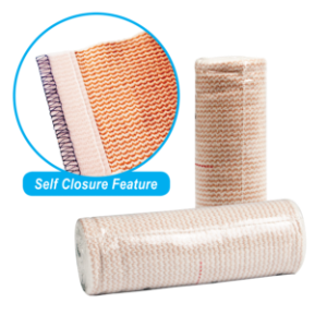 Dynarex Elastic Bandage with Self-Closure, 4" x 5yds, 10/bx 