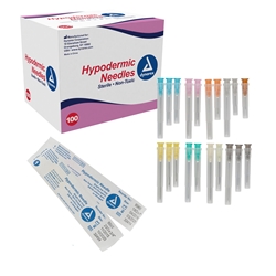Dynarex Hypodermic Needles - 100/bx 