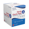 Gauze Pad Sterile 1s, 3x3 12 Ply - 100/bx 