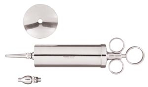 Integra Metal Ear Syringe 4oz capacity 