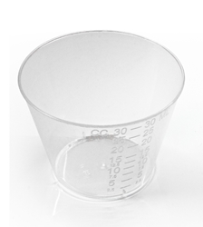 Medicine Cup 1 oz (polyethylene) - 100/bg (5M) 