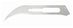 Miltex Surgical Blades, 100/bx Size 12 - 4-312
