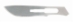 Miltex Surgical Blades, 100/bx Size 22 - 4-322