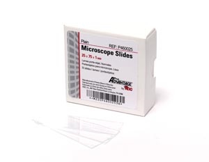 Plain Microscope Slides, 75mm x 25mm, 72/bx 
