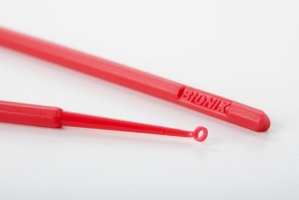 Safe Ear Curettes Red Angleloop- 50/bx 