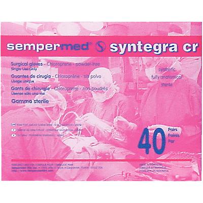 Sempermed® Syntegra CR Chloroprene Sterile Surgical Gloves Powder Free, 40 Pairs/bx 