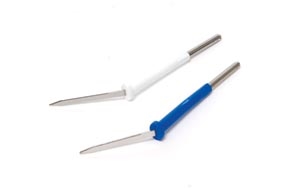 Pro Advantage Disposable Sharp Angled Blade Dermal Tip, Non-Sterile 100/box 