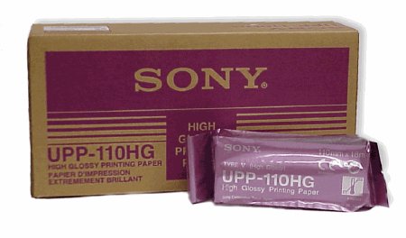 Sony Thermal Print Media Type V (High Glossy) 110mm x 18m 10/bx 