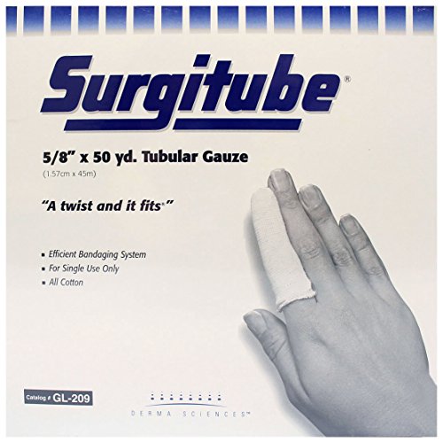 Surgitube Tubular Gauze 5/8" x 50yds Flesh w/ Applicator 1 roll 