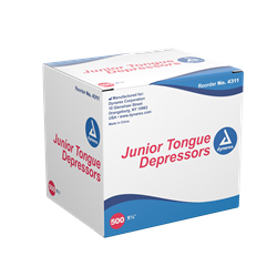 Tongue Depressor N/S Jr 5.5" - 500/bx 