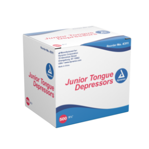 Tongue Depressor N/S Jr 5.5" - 500/bx 