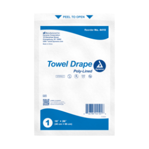 Towel Drape Sterile 18" x 26", Plain 50/bx 