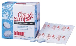 Tuttnauer Ultrasonic/ Enzymatic Tablets, 64/bx 