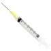 BD Syringe/Needle Combination, 3mL, Luer-Lok Tip, 20G x 1", 100/bx, #309578 - 309578