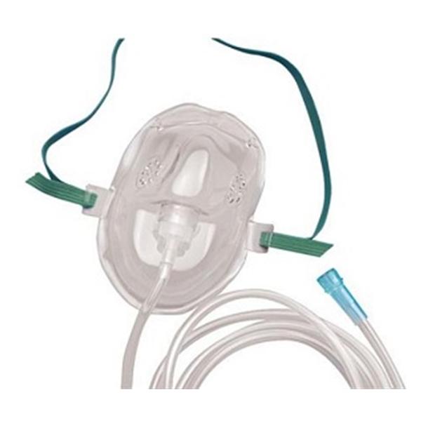 Vyaire Medical AirLife Adult Oxygen Nonrebreather Mask w/ Safety Vent and 7 Tubing 