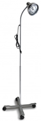 Deluxe Gooseneck Exam Lamp with Mobile Base, 3 Wire, Clutch Collar Lock 