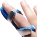 Padded Aluminum Finger Splint, Frog Style - FROG