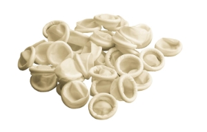 Grafco Latex Finger Cots Non-Sterile, 144/bx 