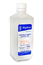 Isopropyl Rubbing Alcohol 70%, USP, 16 oz 