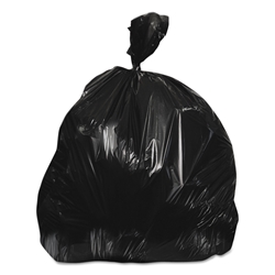 Garbage Bag Can Liner 30x36 20-30 Gallon, Black, 100/cs 