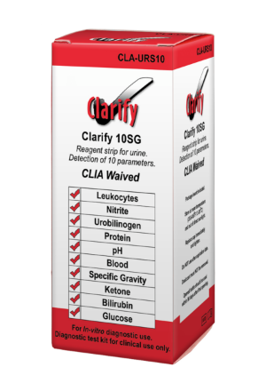 Clarity UroCheck  10SG Urine Strips, 100/bx  