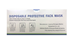Disposable Protective Face Mask, 3-Ply, 50/bx - FACEMASK