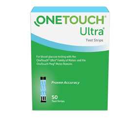 One Touch Ultra Blue Test Strips, 50/bx 