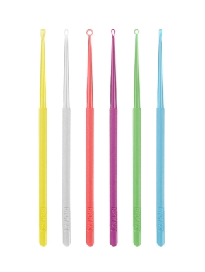 Bionix Safe Ear Curette™ Variety Kit (10/each style & 15/white= 75 total)  