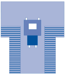 Medline Fenestrated Sterile Chest / Breast Surgical Drape, 12/cs 