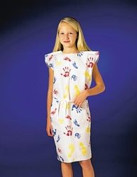 Graham Medical Tiny Tracks Pediatric Exam Gowns, TPT, 20" x 36", 50/cs 