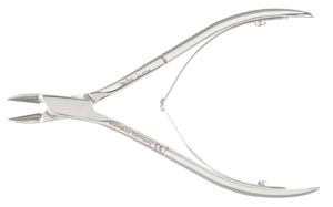 Integra Miltex Nail Nipper, 4½", Stainless, Light Pattern, Delicate, Straight Jaws, Double Spring 