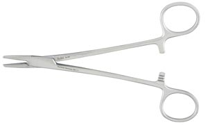 Integra Miltex Mayo-Hegar Needle Holder, 6", Serrated Jaws 