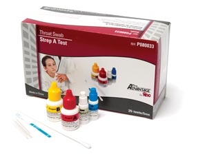 Pro Advantage Throat Swab Strep A Test, 25/bx 