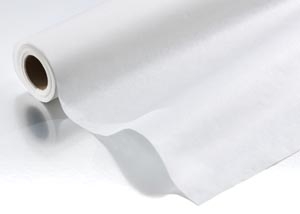 Graham Medical Exam Table Paper - Crepe White -14.5"x 125' - 12 Rolls/CS 
