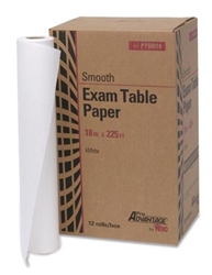 Pro Advantage Table Paper, Smooth, White 225 Length 