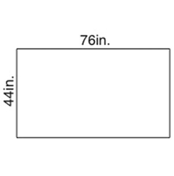 Drape Sheets, Medium 76" x 44", Sterile, 50/bx 