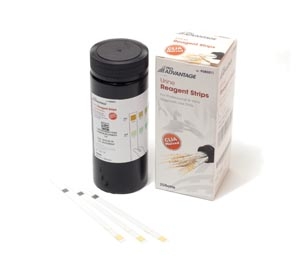 Pro Advantage Urine Reagent Strips, 7 Parameter, CLIA Waived, 100/bottle 