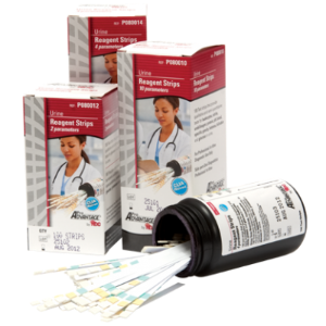 Urine Reagent Strips, 2GP Parameter, Glucose, Protein, CLIA Waived, 100/btl, #P080012 