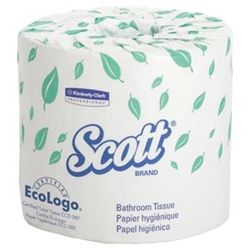 Scott Standard Roll Bathroom Tissue, 2-Ply, 550 sheets/rl 
