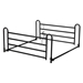 Homecare Adjustable Full Length Bed Rail. (BED RAIL ONLY) - 10463